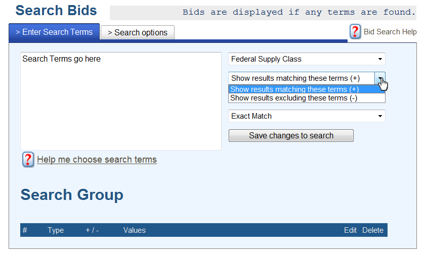 new_bidlink_bid_search BidLink new bid search
