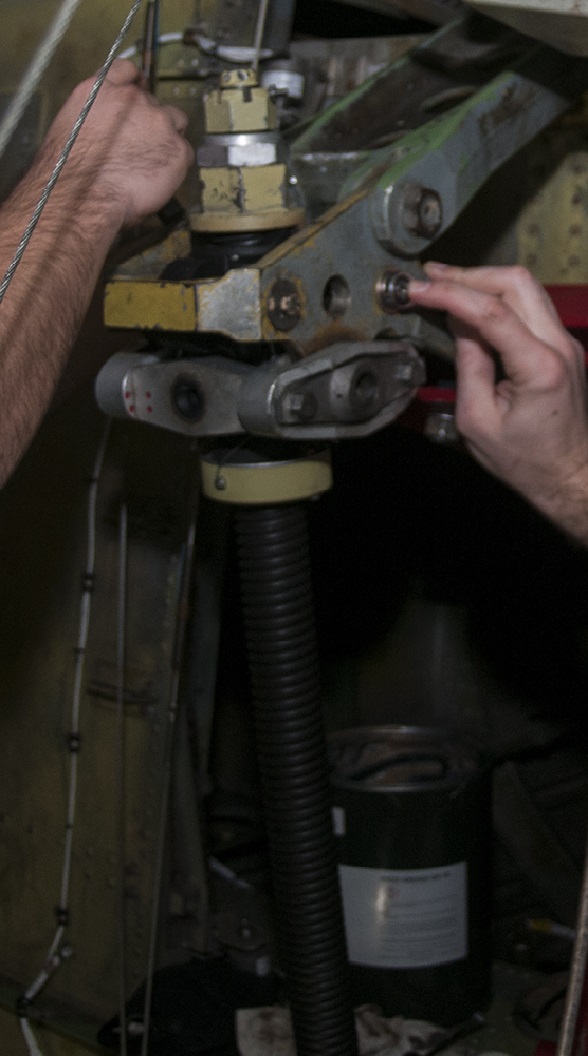 Stabilizer trim actuator,linear actuator, KC-135R Stratotanker