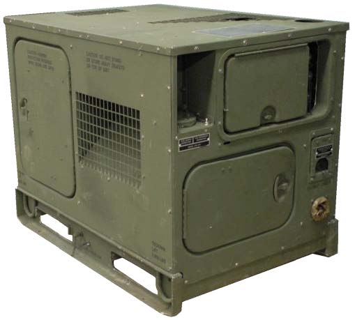 5kw 60hz ammp skid mounted generator set, NSN 6115-01-561-7329,MEP-1030