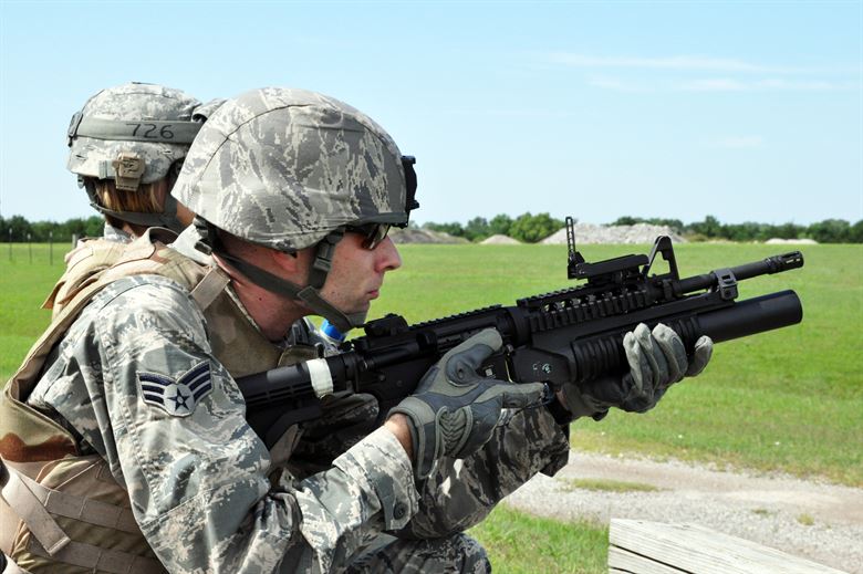 m203 grenade launcher