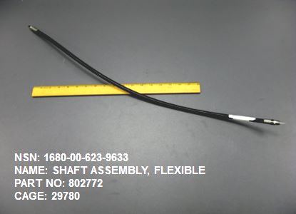 1680-00-623-9633 Flexible shaft assembly