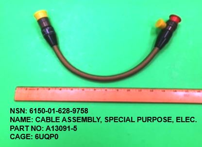 6150-01-628-9758 cable, special purpose