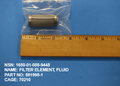 Filter element 1650-01-055-9445