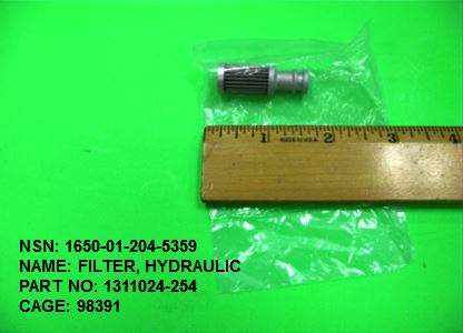 Hydraulic filter NSN 1650-01-204-5359