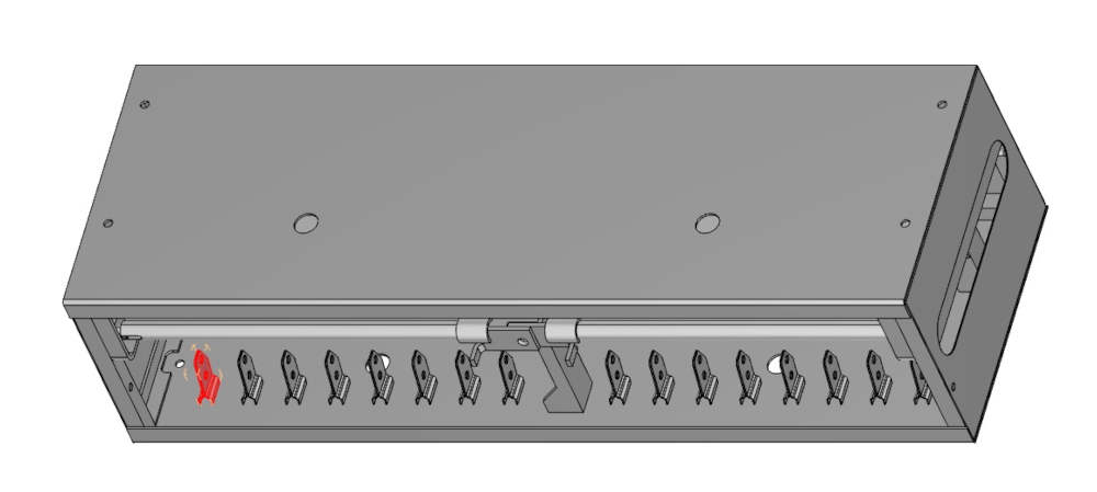 Small arms storage rack