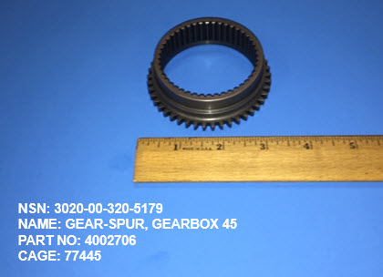 3020-00-320-5179 Gear