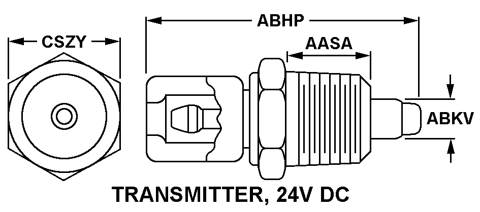 Temperature Transmitter 6685-00-373-9004
