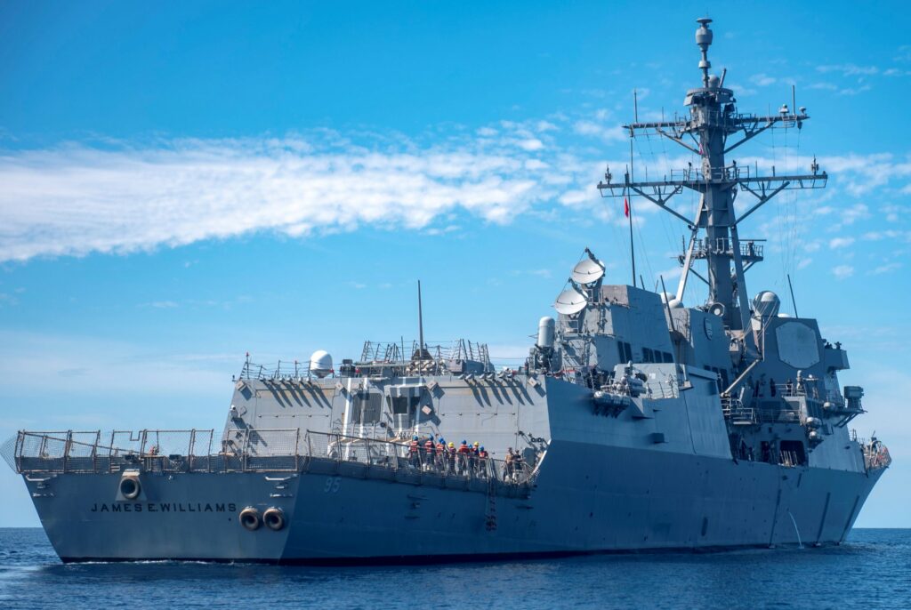 USS James E. Williams (DDG 95) Arleigh Burke (DDG 51) class destroyer