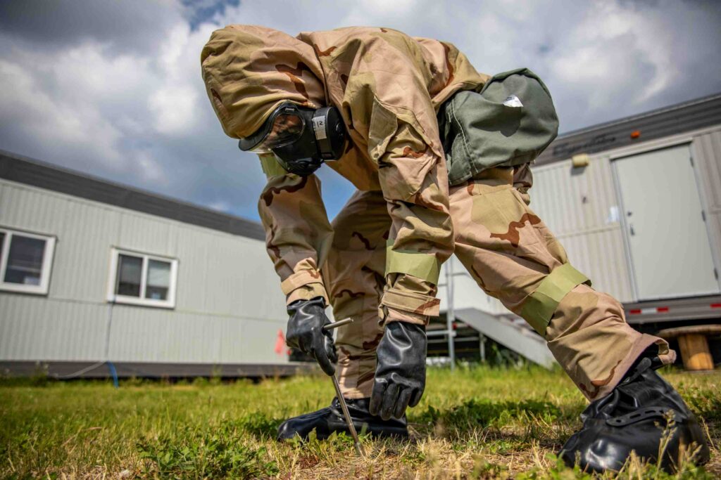 CBRN HazMat Chemical Protective Suit
